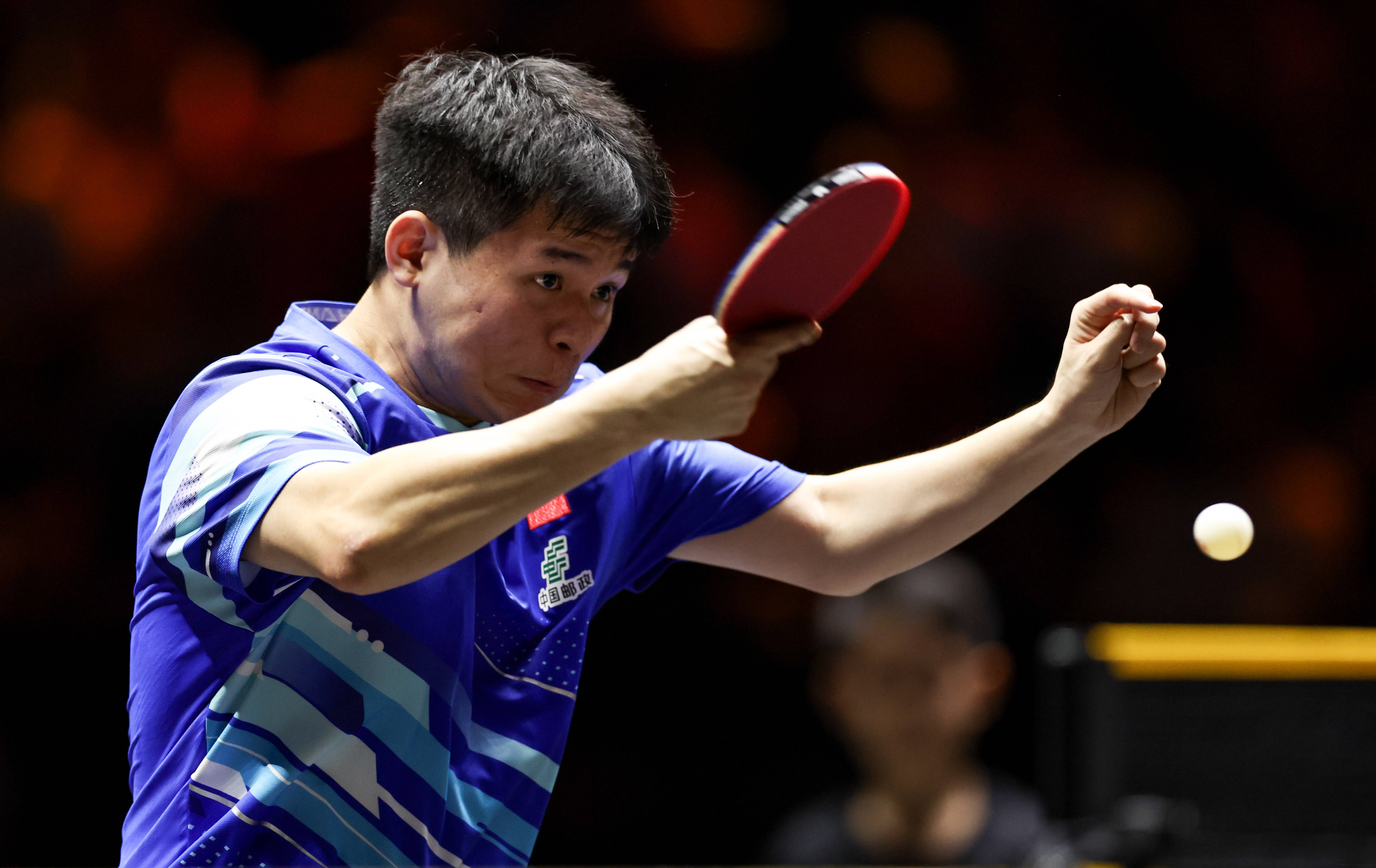 （体育）乒乓球——WTT中国大满贯：林诗栋首轮晋级