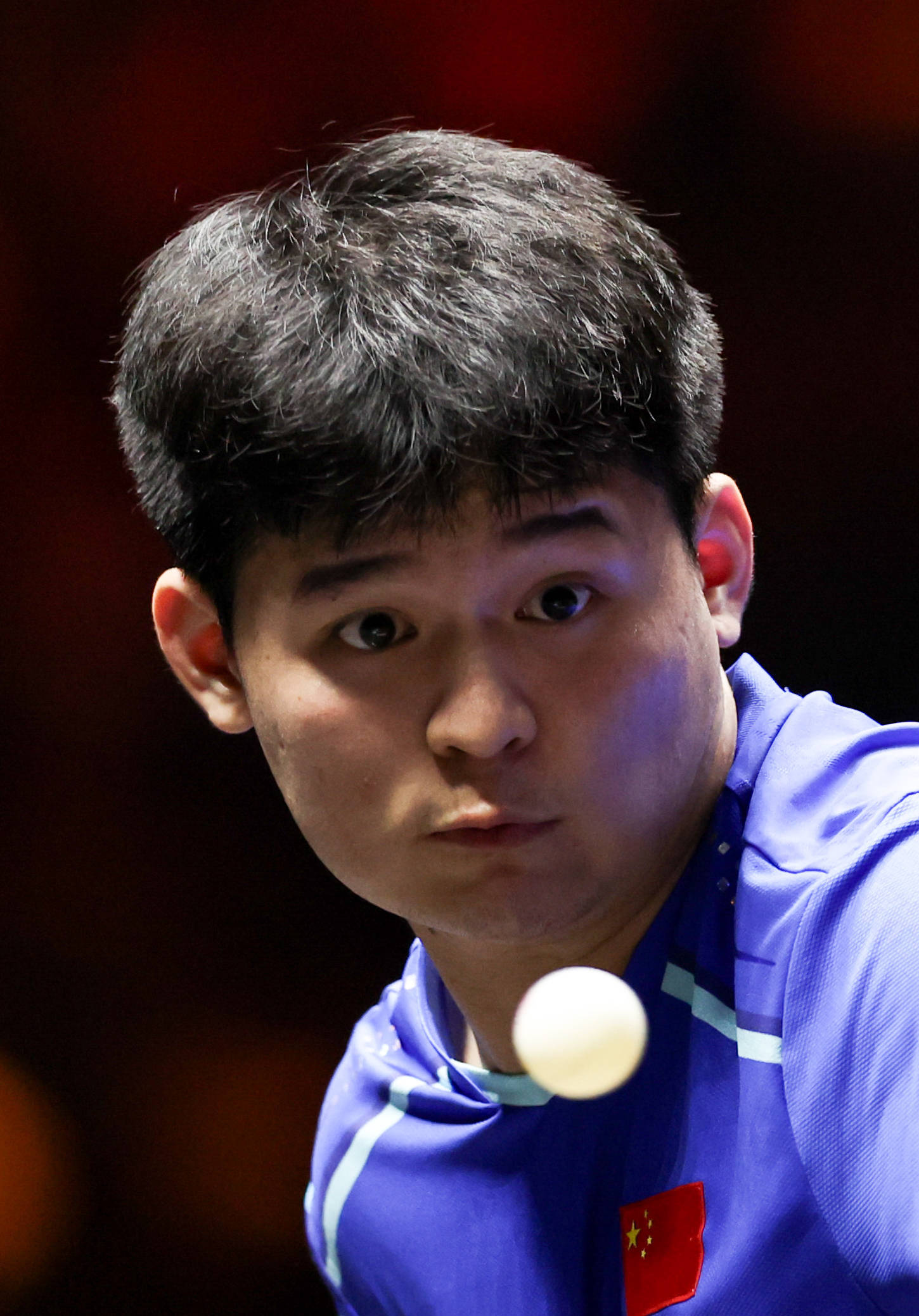 （体育）乒乓球——WTT中国大满贯：林诗栋首轮晋级