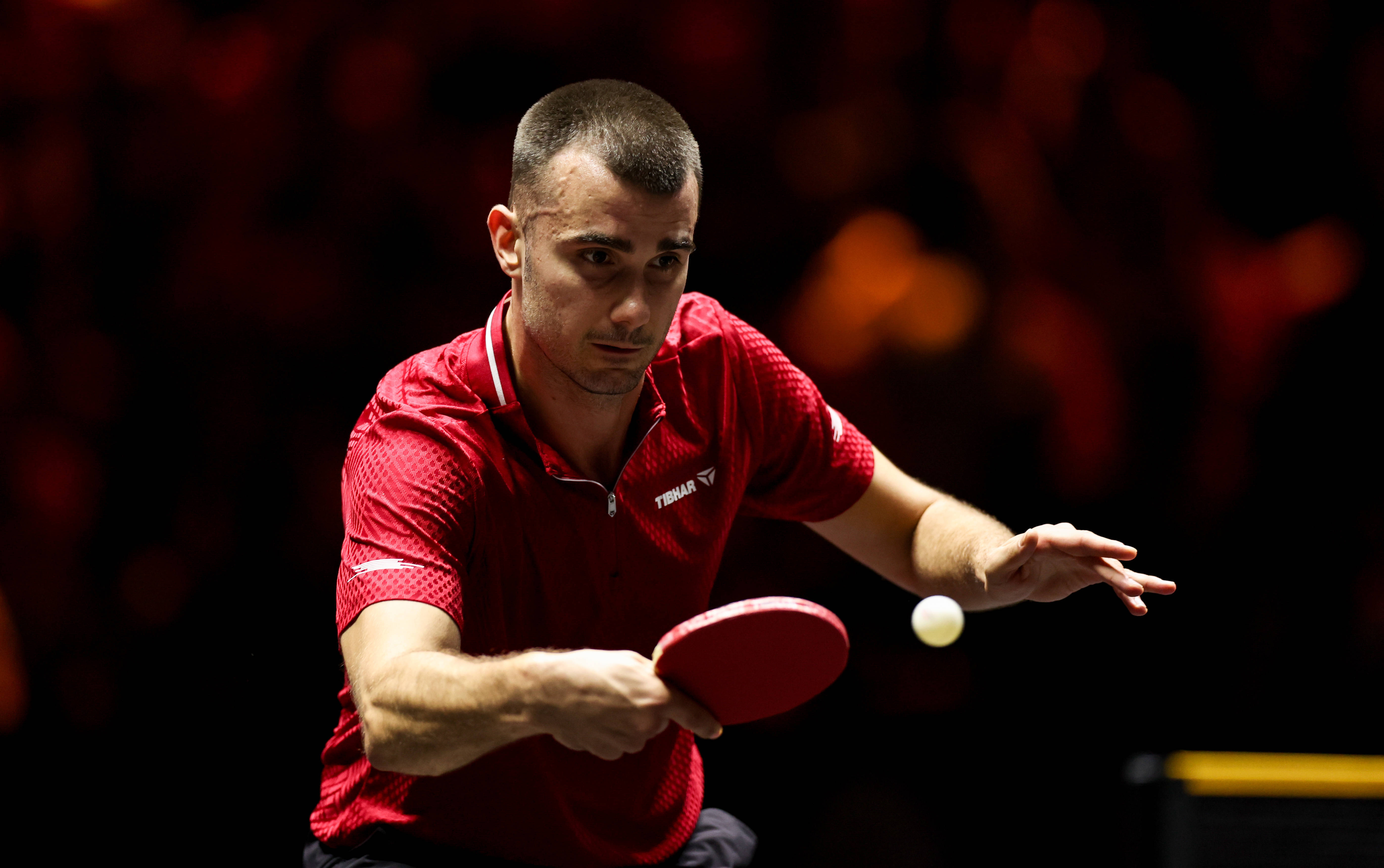 （体育）乒乓球——WTT中国大满贯：林诗栋首轮晋级